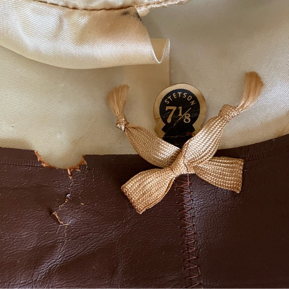 Vintage 50s/60s Stetson 3X Beaver Open Road Hat Size 7 1/8 - Picture 10 of 13